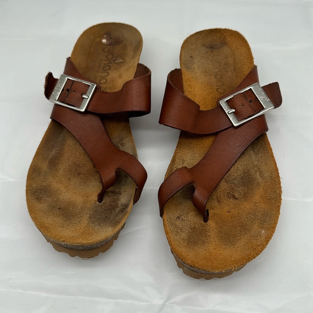Yokono leather sandals 9 1/2